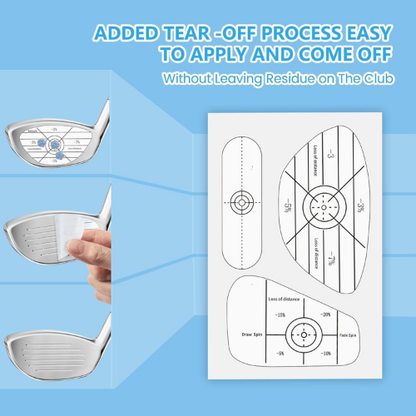 Golf Training Impact Tape