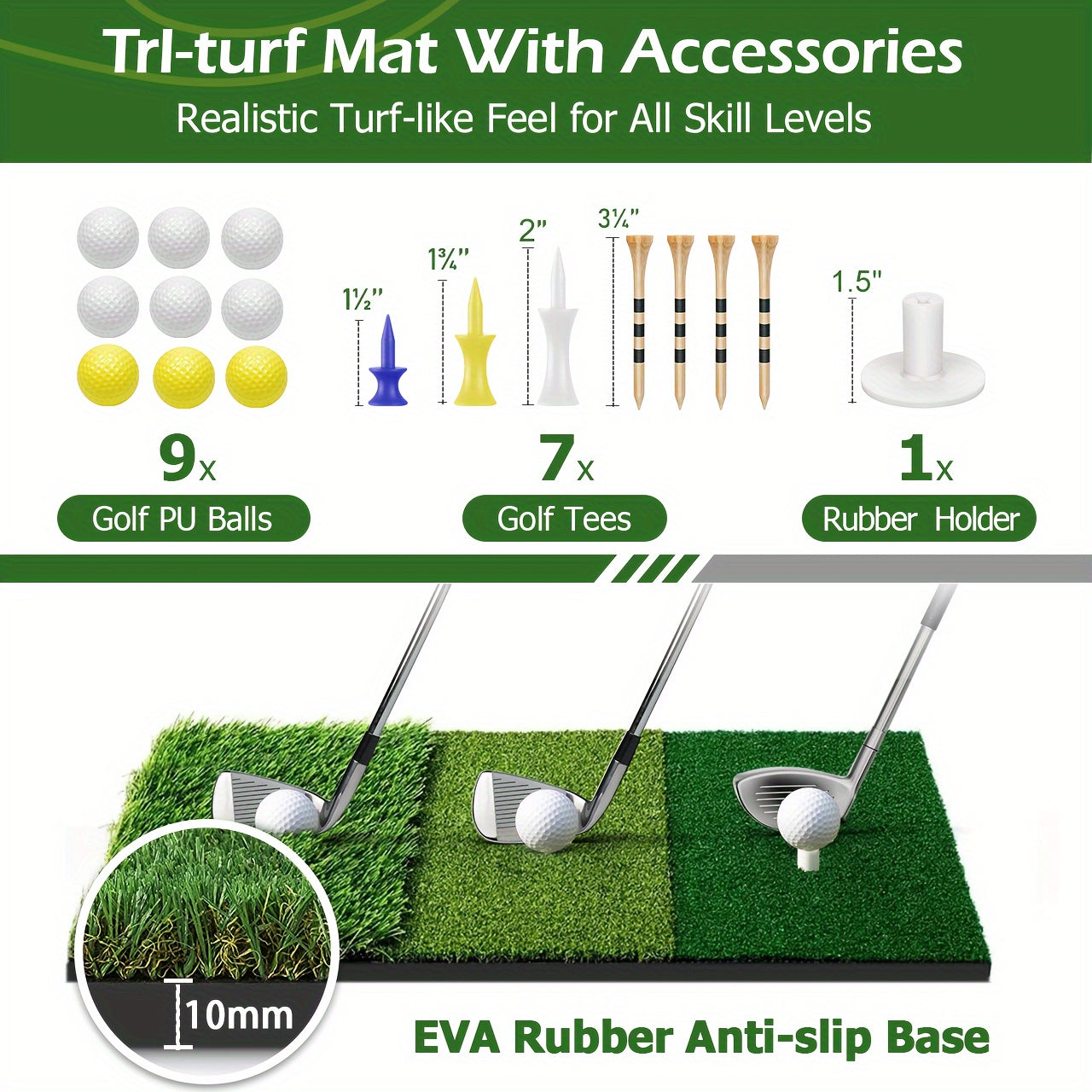 Nextra® Combo Golf Practice Net 10x7ft