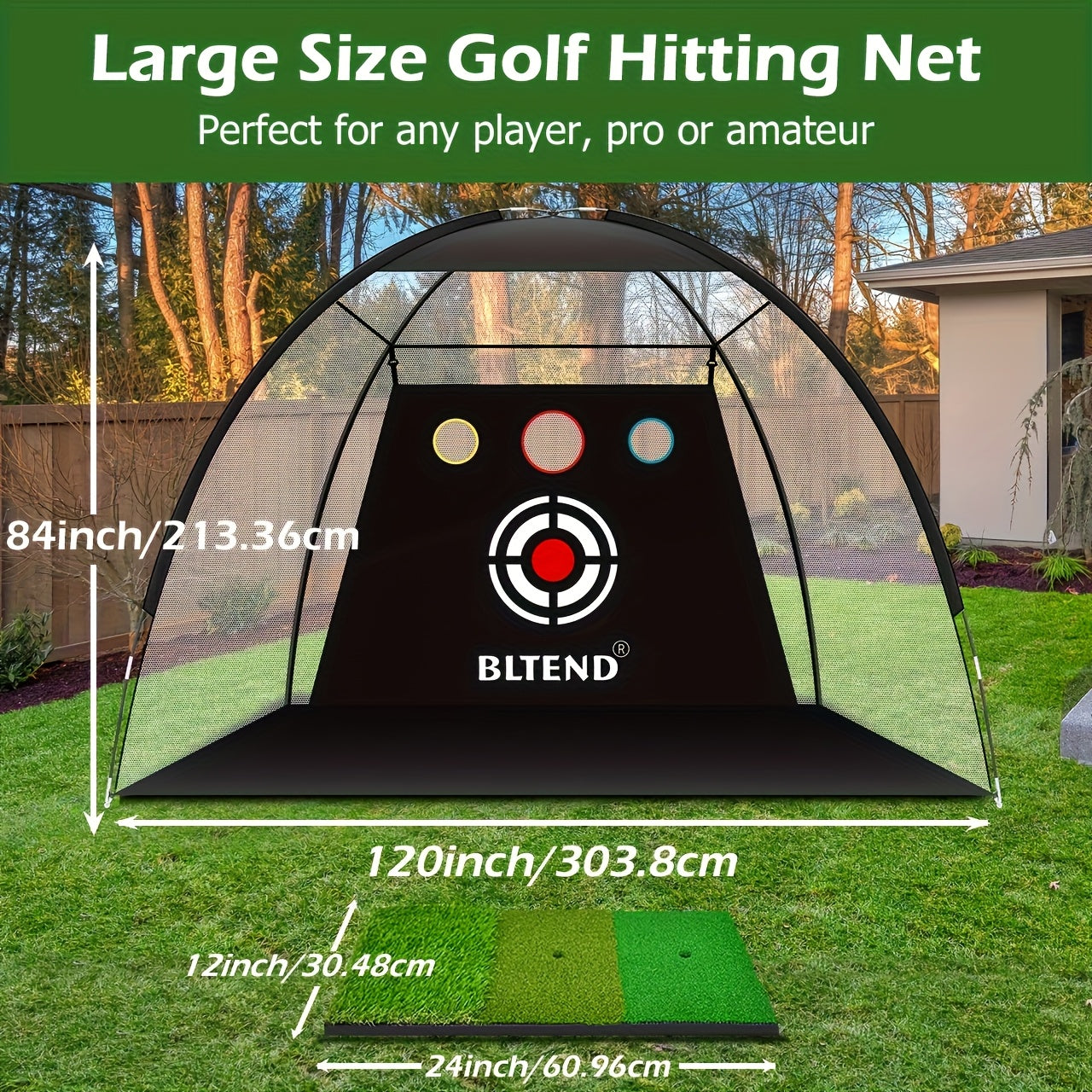 Nextra® Combo Golf Practice Net 10x7ft