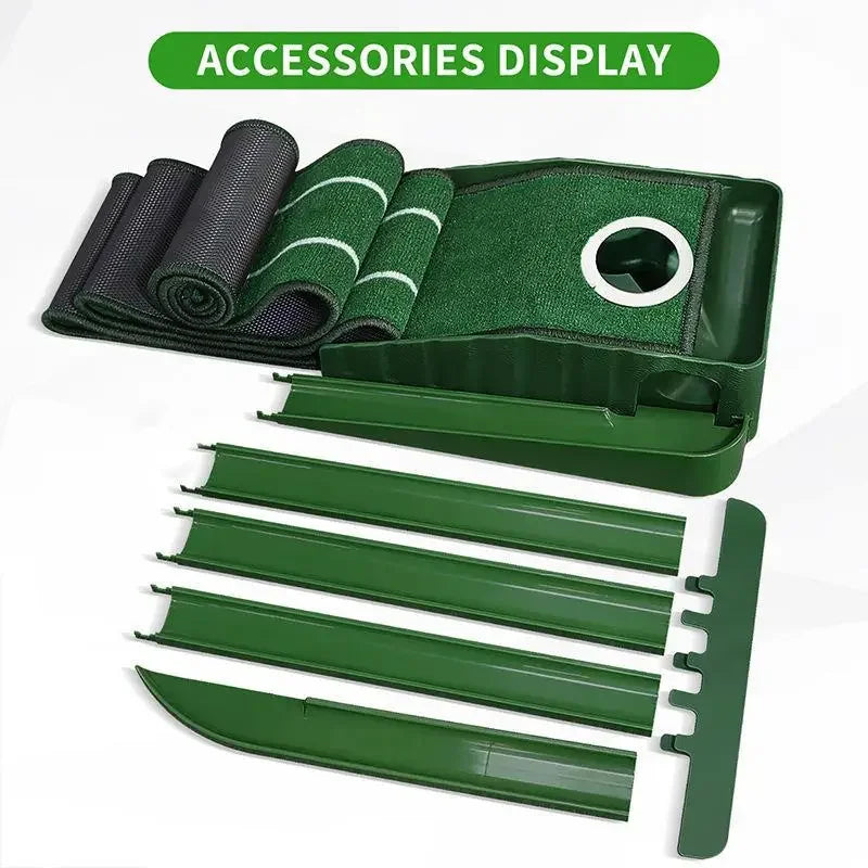 Nextra® Golf Putting Mat with Ball Return Pro