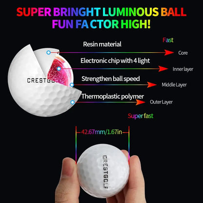 Nextra® Glow in The Dark Golf Ball