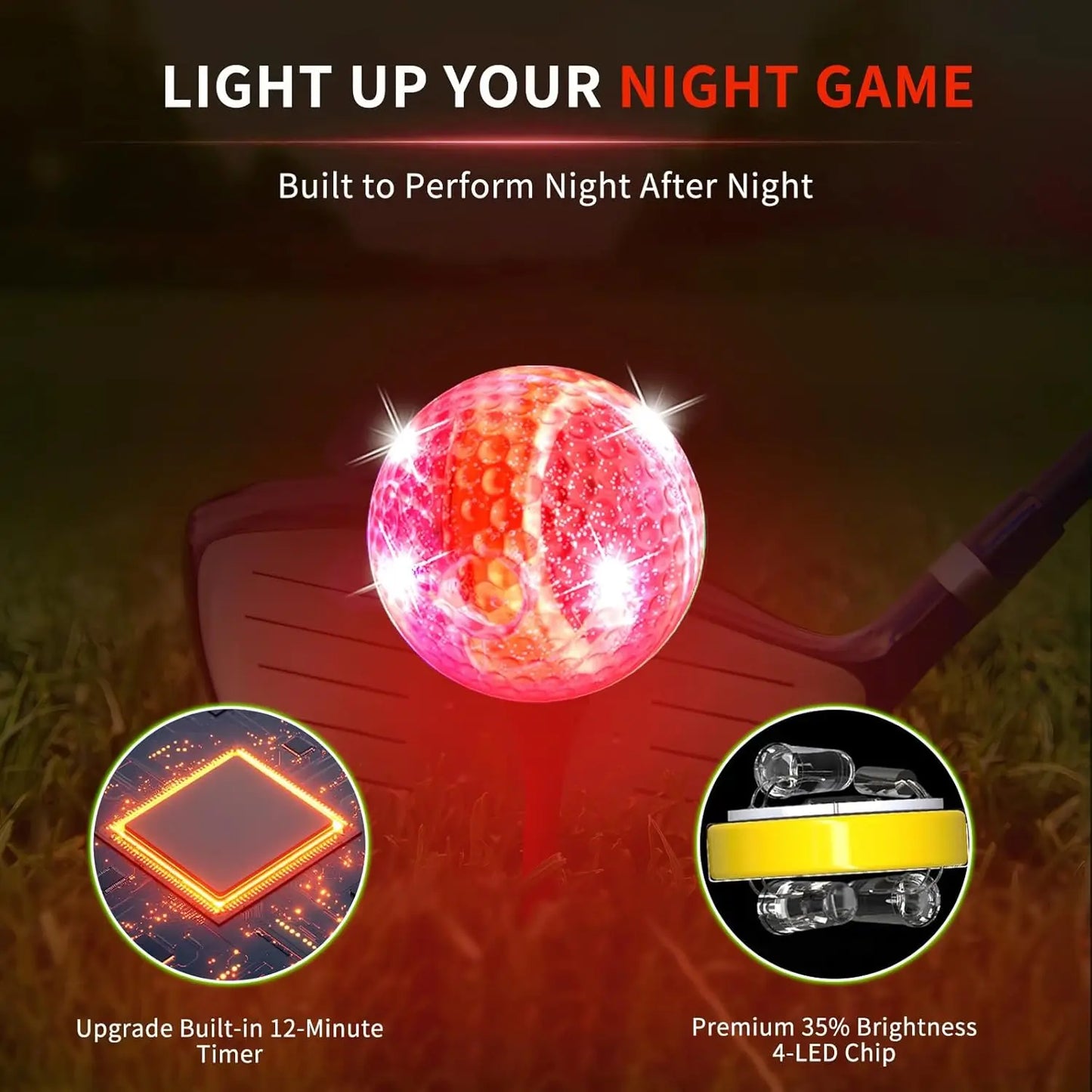 Nextra® Glow in The Dark Golf Ball
