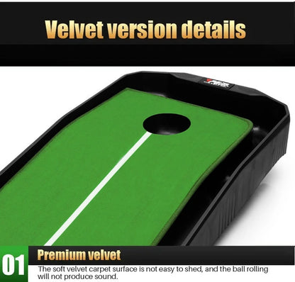 Nextra® Putting Mat with Ball Return