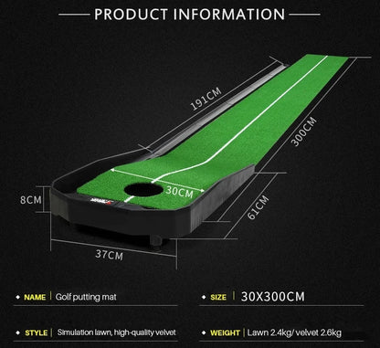 Nextra® Putting Mat with Ball Return